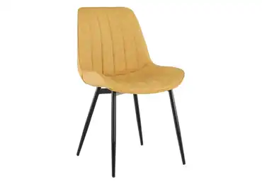 Jídelní židle IVELIV, žlutá/černá