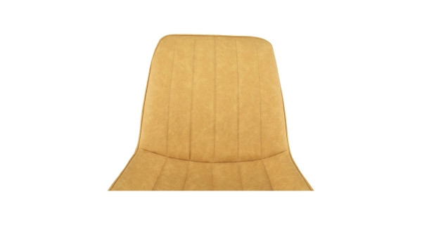 Jídelní židle IVELIV, žlutá/černá