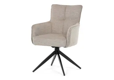 Jídelní židle KALMAR, lanýžová látka