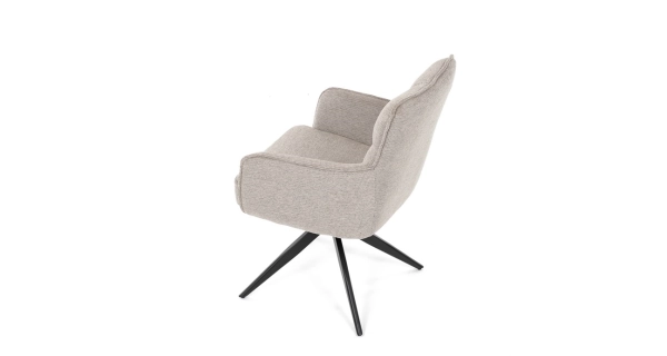 Jídelní židle KALMAR, lanýžová látka