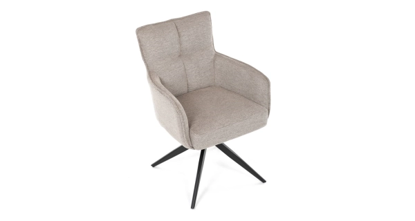 Jídelní židle KALMAR, lanýžová látka