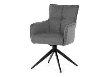 Jídelní židle KALMAR, šedá látka