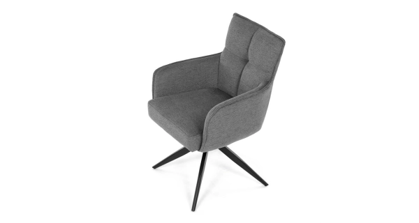 Jídelní židle KALMAR, šedá látka