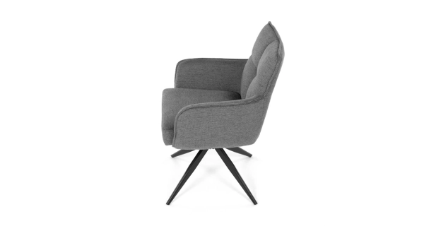 Jídelní židle KALMAR, šedá látka