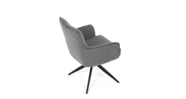 Jídelní židle KALMAR, šedá látka