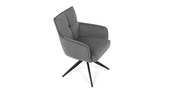 Jídelní židle KALMAR, šedá látka