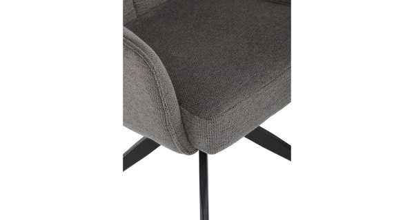 Jídelní židle KALMAR, šedá látka