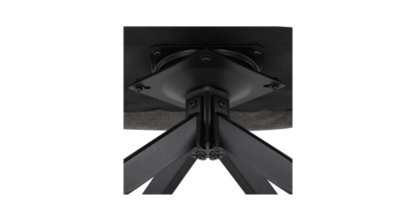 Jídelní židle KALMAR, šedá látka