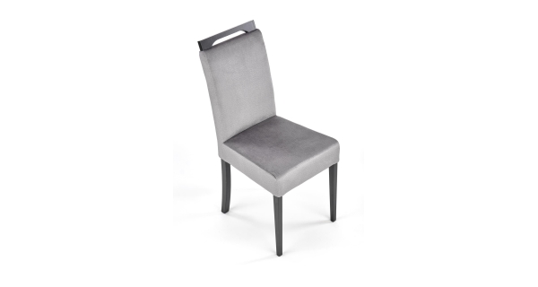 Jídelní židle KINIERO 2, černá/šedá