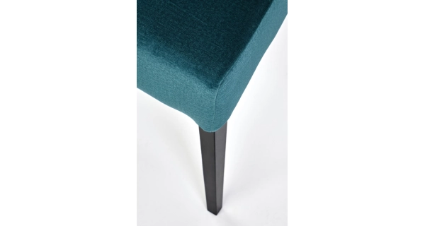 Jídelní židle KINIERO 2, černá/tmavě zelená