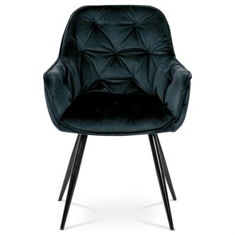 Jídelní židle KOMBUR, černá