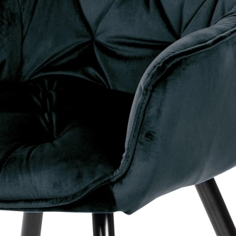 Jídelní židle KOMBUR, černá