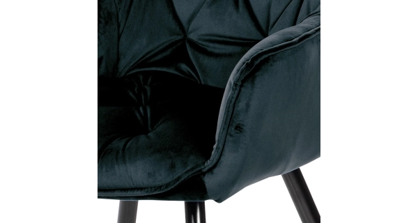 Jídelní židle KOMBUR, černá