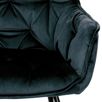 Jídelní židle KOMBUR, černá