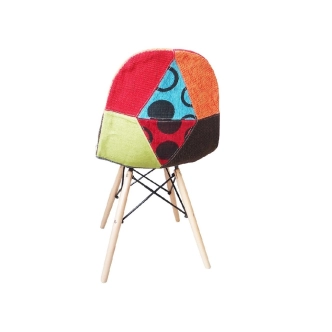 Jídelní židle LAPACEUM, patchwork