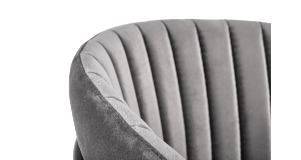 Jídelní židle LEANA, šedá