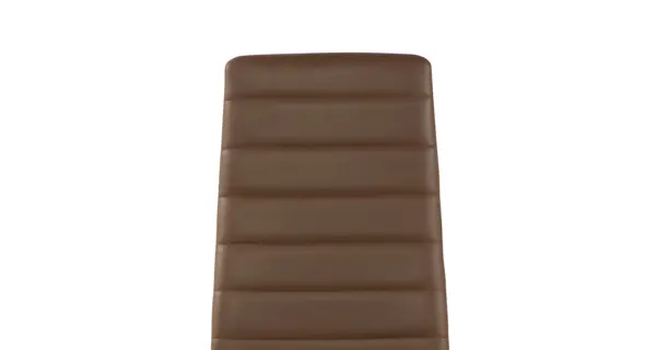 Jídelní židle LEMEL, hnědá ekokůže/kov