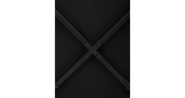 Jídelní židle LINGAR, šedá sametová látka, černý kov