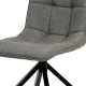Jídelní židle LITANUS, hnědá/antracit 