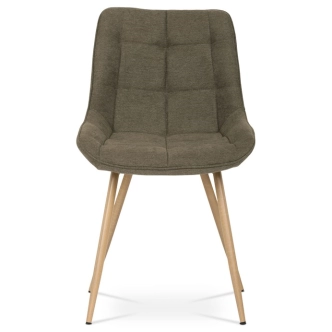 Jídelní židle MAIPO, hnědá látka