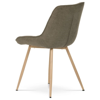 Jídelní židle MAIPO, hnědá látka