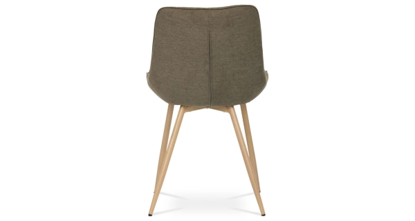 Jídelní židle MAIPO, hnědá látka