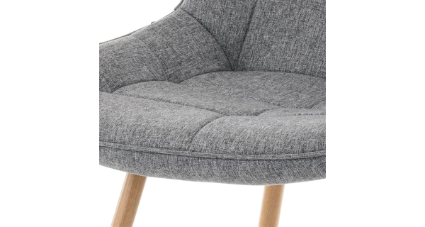 Jídelní židle MAIPO, šedá látka