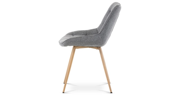 Jídelní židle MAIPO, šedá látka