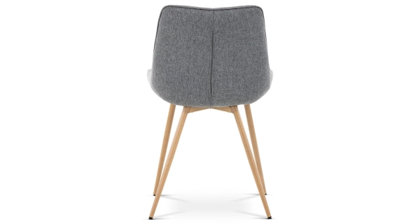 Jídelní židle MAIPO, šedá látka