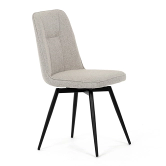 Jídelní židle MALRIS, krémová látka