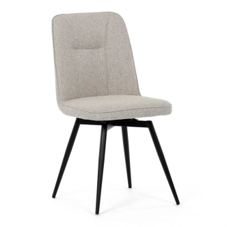 Jídelní židle MALRIS, krémová látka