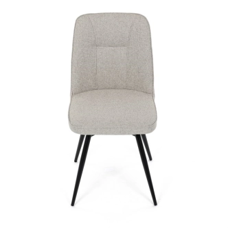 Jídelní židle MALRIS, krémová látka