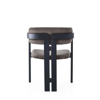 Jídelní židle MIRLAN, černá/antracit