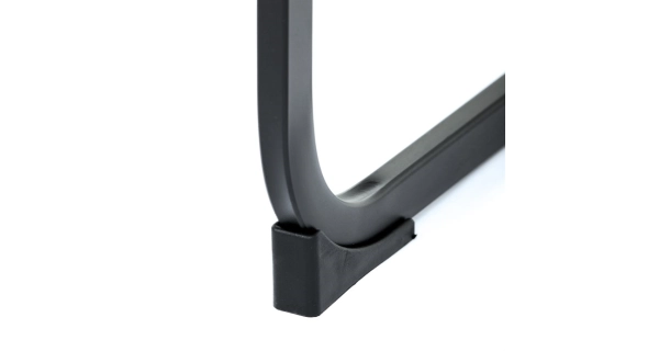 Jídelní židle NALDORLEM, taštičkové pružiny, zelená látka, černý kov