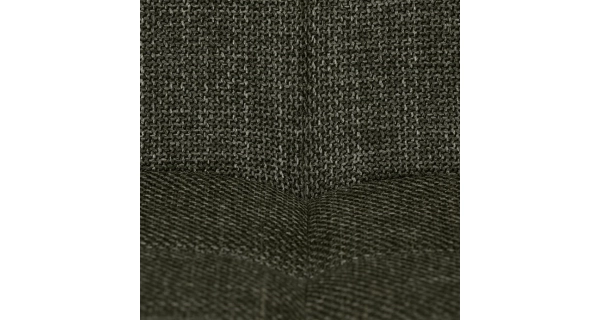 Jídelní židle NALXERXER, zelená látka, černý kov