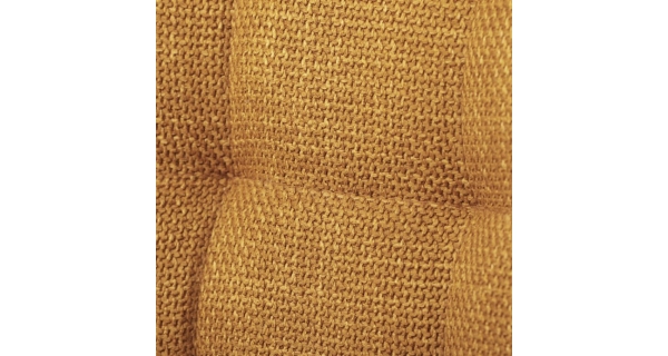 Jídelní židle NALXERXER, žlutá látka, černý kov