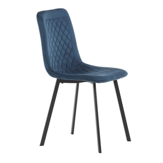 Jídelní židle NIPOTE, modrá