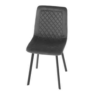 Jídelní židle NIPOTE, šedá