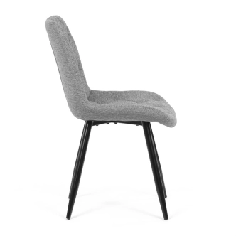 Jídelní židle PADOVA, stříbrná