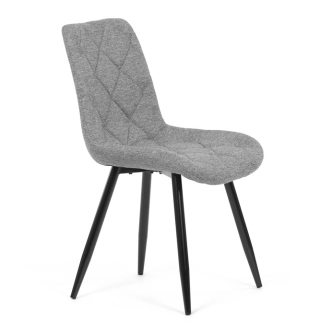 Jídelní židle PADOVA, stříbrná