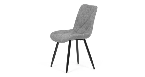 Jídelní židle PADOVA, stříbrná