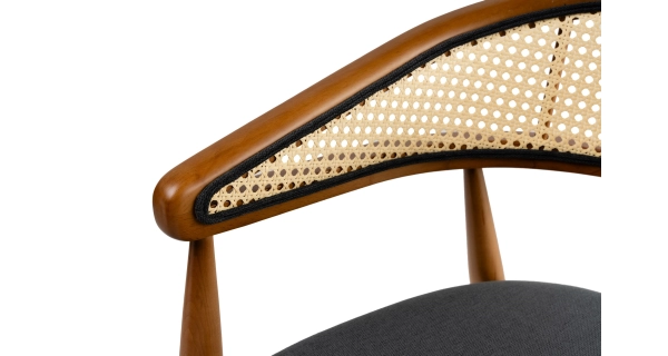 Jídelní židle PELTAR, dub/černá