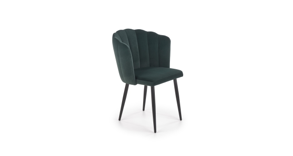 Jídelní židle PICACHO, tmavě zelená