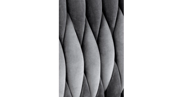 Jídelní židle PRIMINA, šedá/zlatá