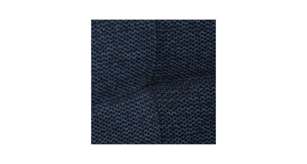 Jídelní židle QUINZELJOR, modrá látka, černý kov