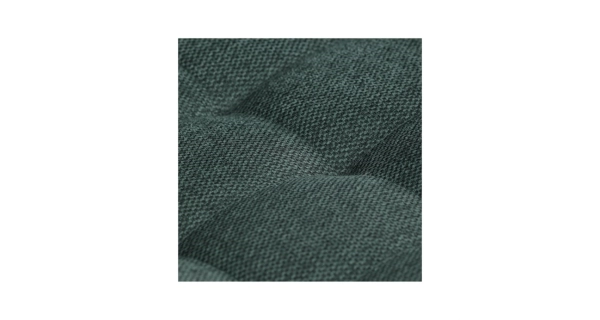 Jídelní židle QUINZELJOR, zelená látka, černý kov