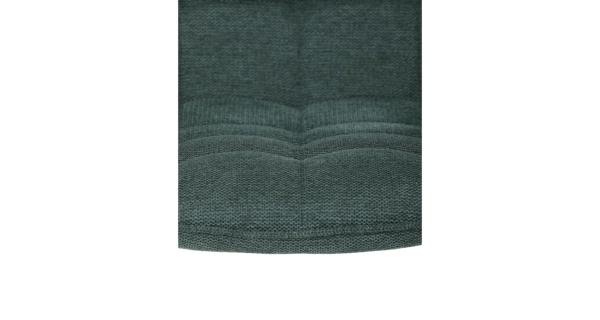 Jídelní židle QUINZELJOR, zelená látka, černý kov