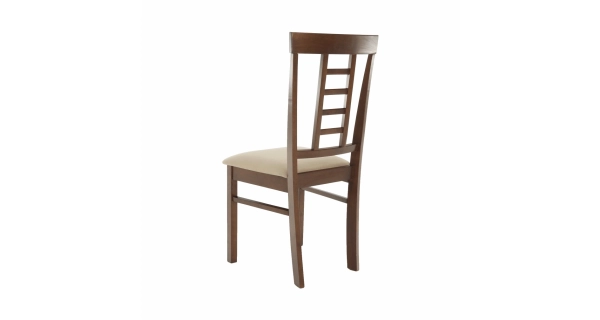 Jídelní židle RADOSTIC, ořech/béžová