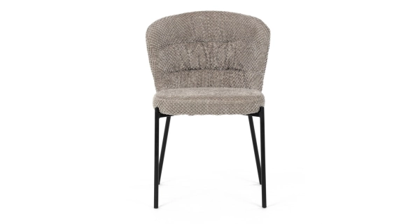 Jídelní židle RELTRON, lanýžová látka