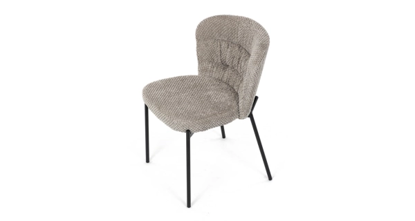 Jídelní židle RELTRON, lanýžová látka